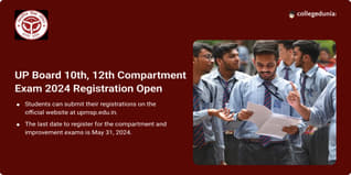 UP Board 10th, 12th Compartment Exam 2024 Registration Open @upmsp.edu.in, Get Direct Link Here